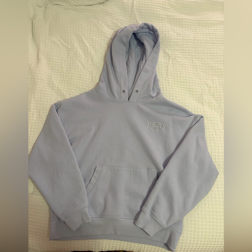 DKNY SPORT Woman’s Light Purple Hoodie; Size medium.